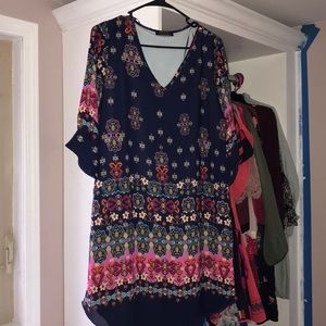 Large shift dress